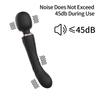 Powerful Dildos Vibrator Dual Motor Silicone Wand G-Spot Massager Sex Toy for Couple Clitoris Stimulator Adults Product
