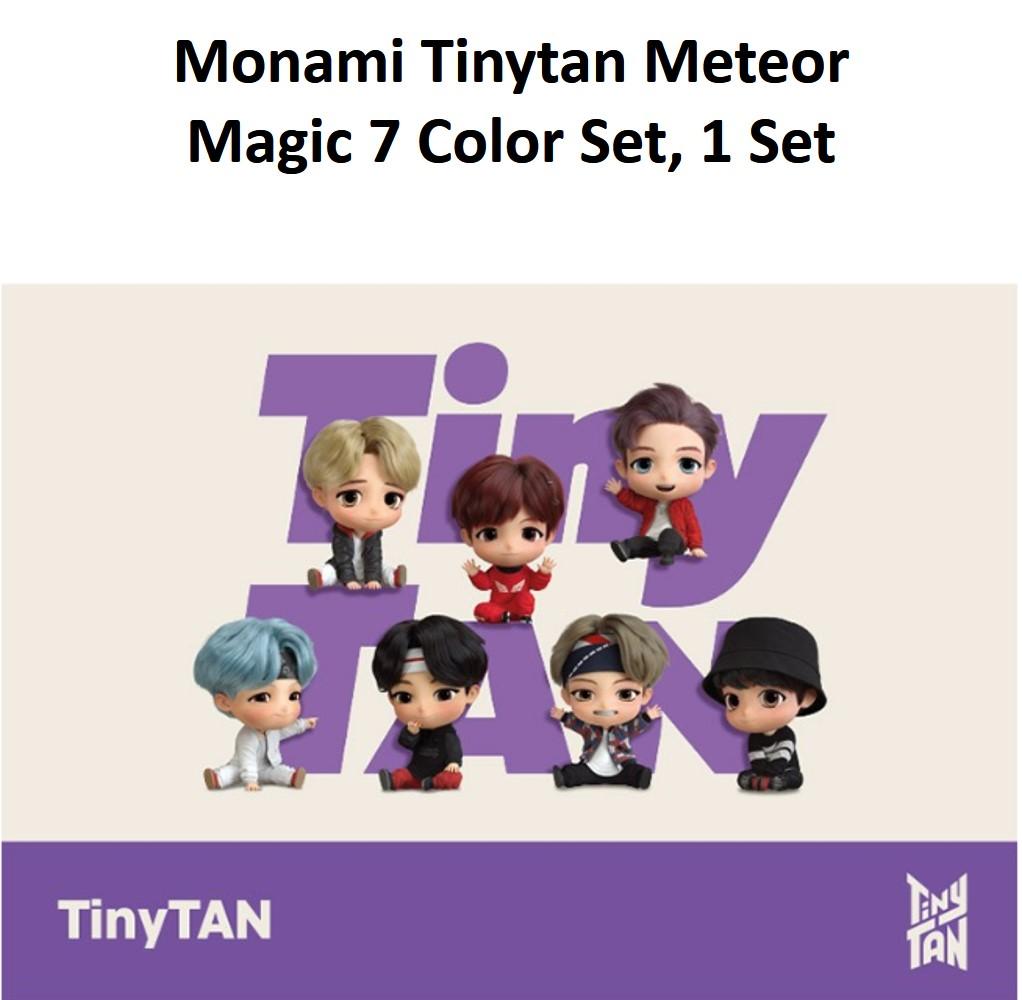 [Set de 7 culori Monami Tinytan Meteor Magic, Tinytan, 1 set