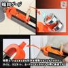 NABESHI Free Square, Contour Gauge, Scribing Tool, Folding Tool, Woodworking DIY Ruler (Free Square (6-Fold) + Contour Gauge)
