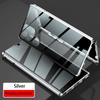 For Samsung Galaxy S25 S24 S23 S22 S21 Ultra Case 360° Full Surround Metal Magnetic With Screen Glass Camera Protection Cover