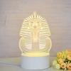 Customize Acrylic 3D Illusion LED Warm White Night Light for Living Room Kids Bedroom Decorative Lamp with USB Power
