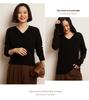 Women's Cashmere Knit Hooded Sweater - Autumn/Winter Loose Fit Pullover