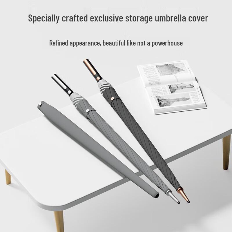 ZUODU Heavy-Duty Windproof Extra-Large Long-Handle Umbrella
