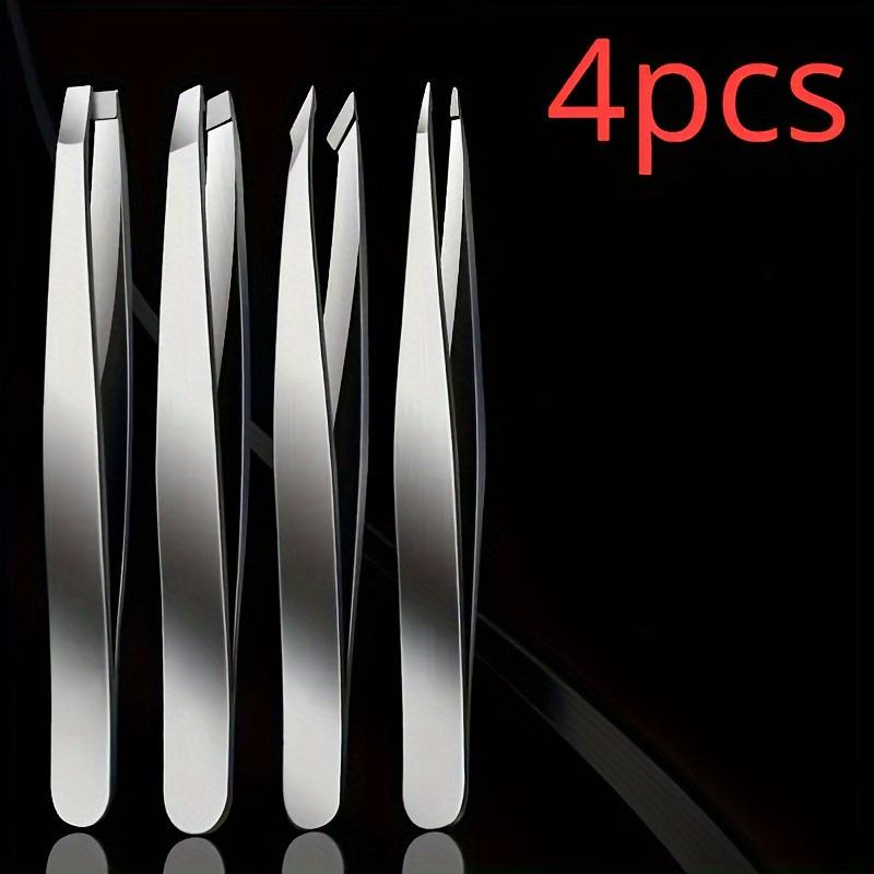 1/4pcs Professional Eyebrow Tweezers Makeup Tools Eyebrow Pinch Pliers Tweezer For Eyebrows Accessories Beauty Hair Clip Remover