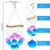 Creative Fish Shaped Wind Chime Shell Light Collection Pendant  Beach Parties