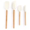 Silicone Baking Scraper Long Handle Pastry Blenders Non-Stick Cooking Cream Spatula  Kitchen