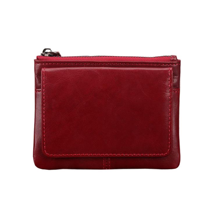 New Coin Purse Retro Creative Mini Storage Bag Japanese Style Handmade Genuine Leather Coin Purse Multifunctional Card Holder