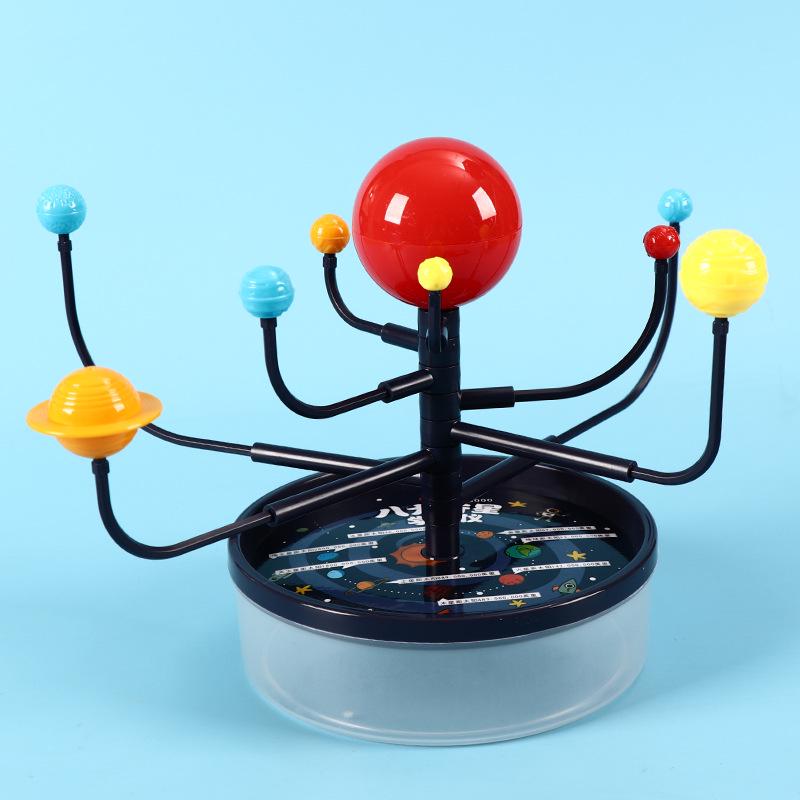 DIY Solar System Orrery Model: Cosmic Planetarium with 98 Major Planets for Teaching
