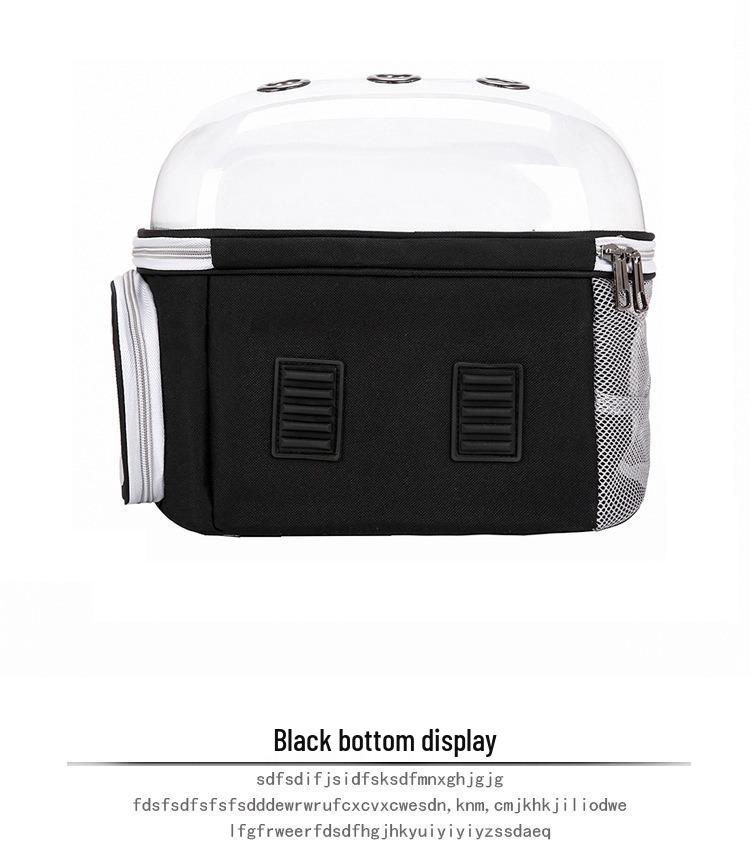 Transparent Cat and Dog Backpack - Large Space Pet Outing Bag