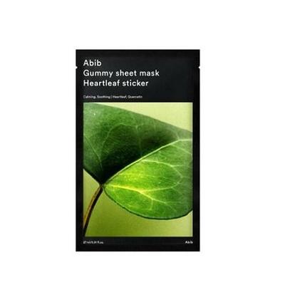 Gum Scab Sheet Mask Houttuynia Cordata Sticker Mask Pack, Bundle of 5 Sheets, 1 Sheet, 10 Pieces