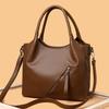 Stylová a jednoduchá velkokapacitní taška přes rameno Crossbody pro dojíždění Tote taška