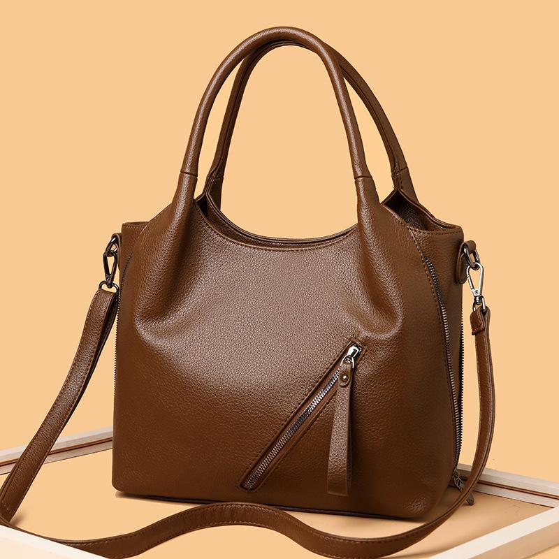 Stylová a jednoduchá velkokapacitní taška přes rameno Crossbody pro dojíždění Tote taška