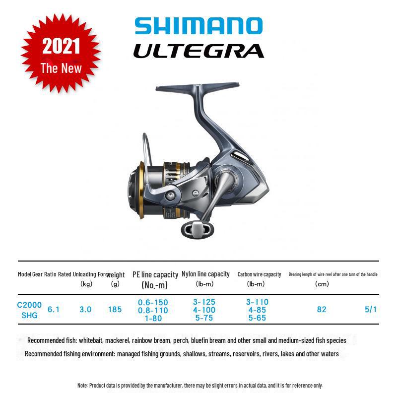 Катушка для спиннинга SHIMANO ULTEGRA 21 Rock Fishing — совместима с морской водой