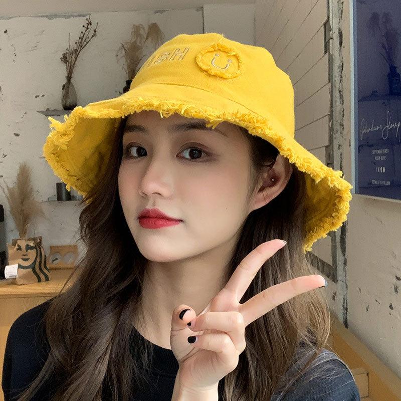 Women's Summer Big Hat Brim Japanese Face Covering Summer Big Brim Fisherman Korean Style Versatile Sun Protection Trendy Sun Protection Hat