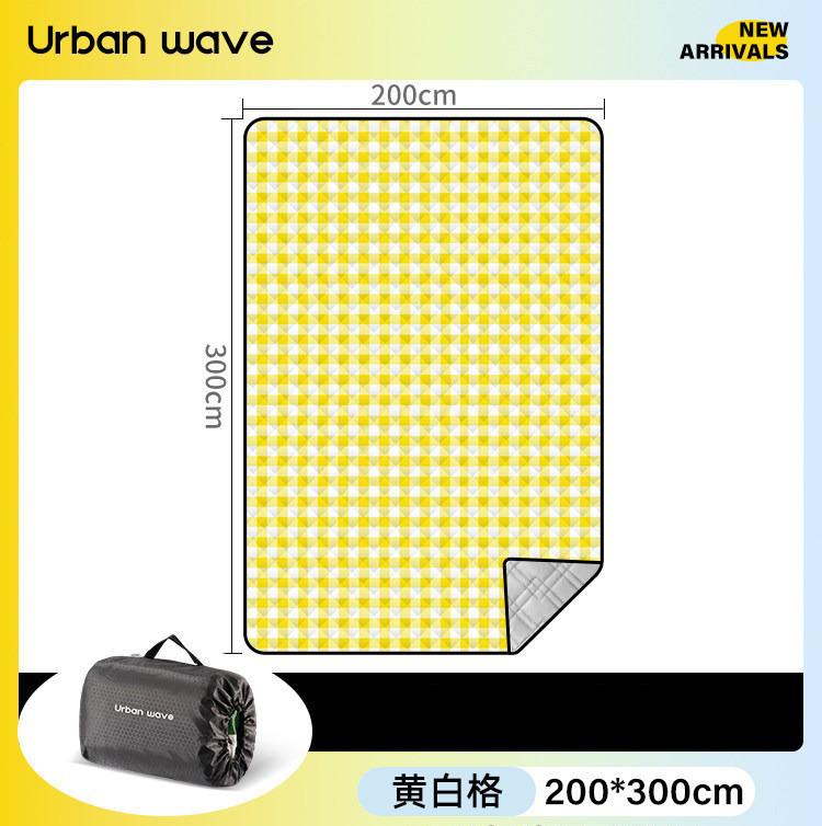 Thickened Version Outdoor Picnic Mat Moisture-proof Mat Camping Gear Portable Storage Tent Picnic Mat