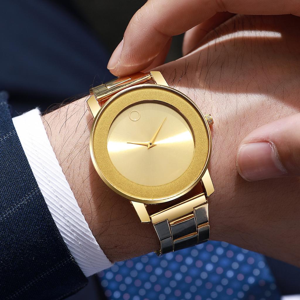 3PCS Fashion Men Business Watches Set Simple Dial Quartz Watch For Mens Clock Reloj Hombre