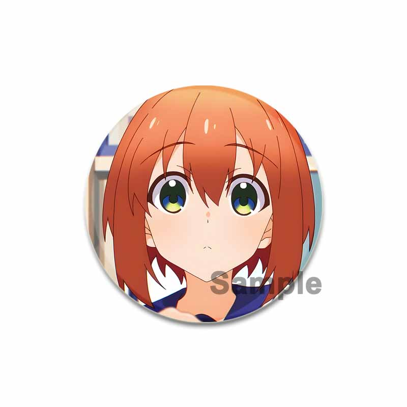 32/44/58MM My Deer Friend Nokotan Anime Pins Cute Cartoon Badge Handmade Tinplate Brooches Breastpin for Backpack Clothes Gift Accessory