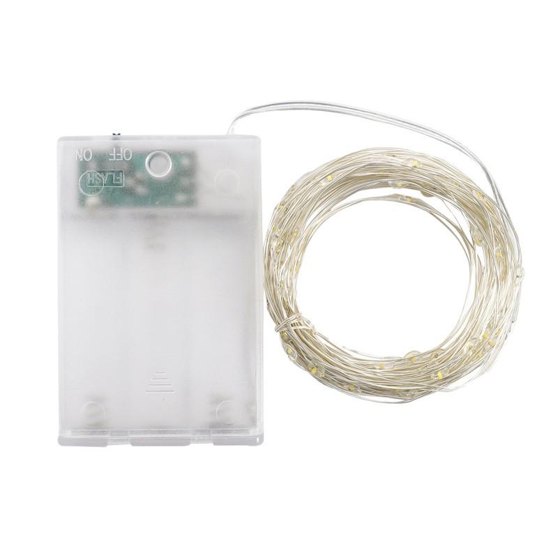 LED Battery-Powered Fairy String Lights for Holiday & Christmas Decorations