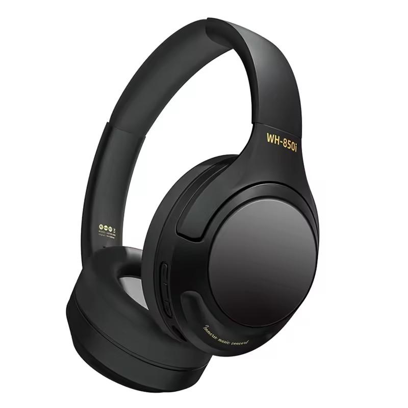 

WH850i Pro Max Over-ear Wireless Bluetooth-compatible Headset ANC Stereo Music Gaming Headphone Black