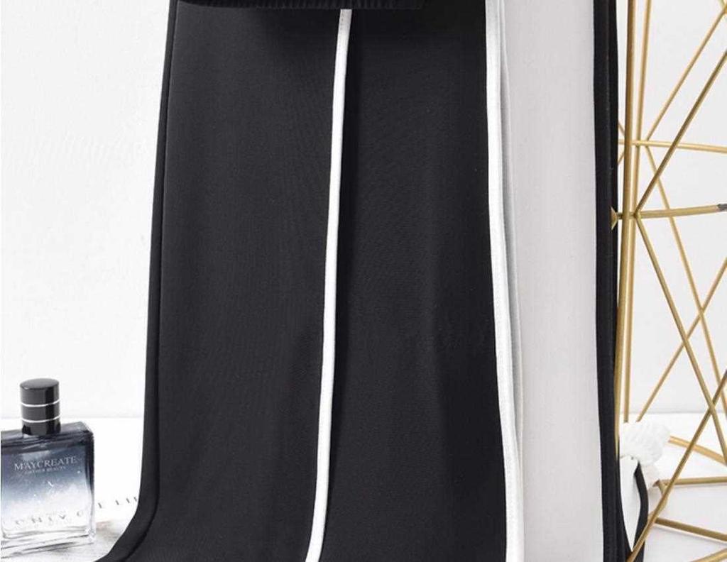 Women's Quick-Drying Ice Silk Wide-Leg Pants - Summer 2026 Straight-Leg Drape Casual Sportswear
