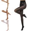 360°Seamless Crotch Shimmer Tights High Waist Sheer Pantyhose Fashion Shiny Oil Stockings Party