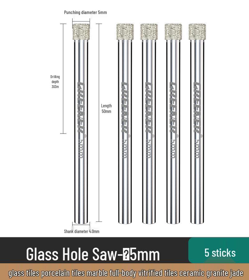 Green Forest Diamond Drill Bit for Tiles, Glass & Marble