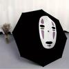 1pc Manga No-Face Windproof Automatic Umbrella, Lightweight for Women/Men, Perfect Christmas Gift A0811248
