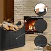 A Top Quality Large Capacity Foldable Firewood Box Wood Storage Basket for Fireplace Stove Clothes Organization Bin - New