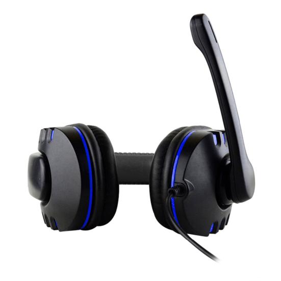 Earphone Soft Ear Pads Surround Sound Effect Breathable 3.5mm Wired Headphone with Mircophone Daily Use