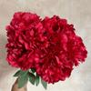Multicolor Artificial Flower Peony Silk Petals 7 Heads Lifelike Peony Flowers Leaves Floral Arrangement Simulation Flower Gift