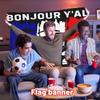 35FT World Flag French Fan Support Banner