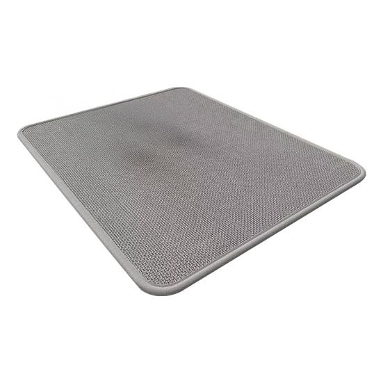 Absorbent Drain Mat for Kitchen Countertop Anti-Slip Dish Drying Pad Oil Resistant Quick Dry Non-Slip Placemat for Utensils Plates
