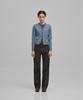 ANOTHER OFFICE WOMEN W. Standard Kuroki Denim Pants (Black)