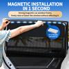 One Way See Through Car Window Curtain Magnetic Sunshade Curtain  Back Seat Privacy