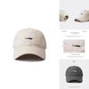 Stylish Rounded Brim Casual Baseball Hat For Men And Women In White And Black