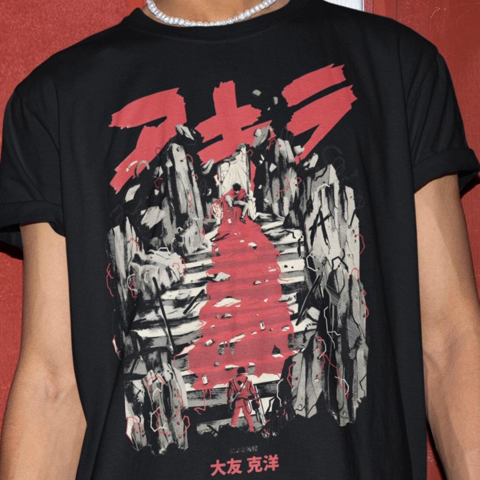 Akira Shirt, Akira Vintage Anime T Shirt, 80s Anime Sweater, Retro Akira Manga Shirt, Japanese Film Lovers, 1988 Akira Movie Unisex Tshirt 3XL