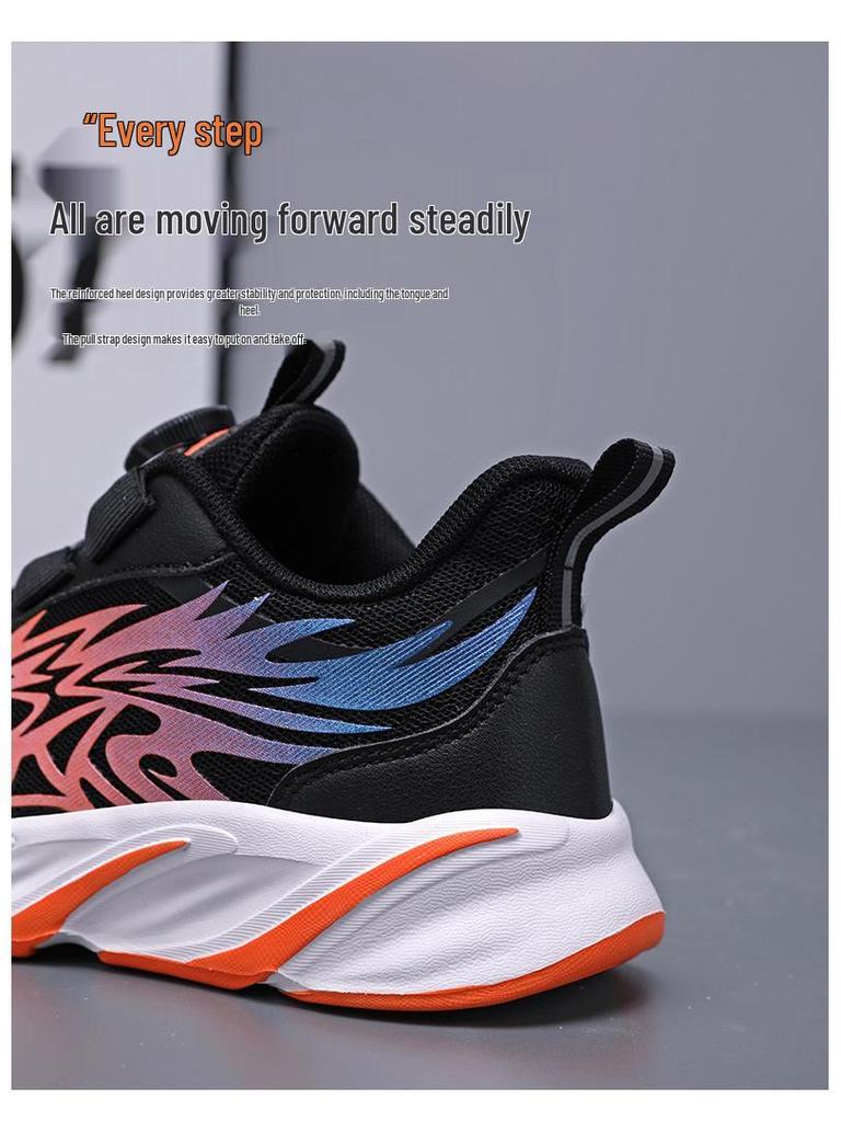Breathable, Non-Slip Boys' Autumn Sports Shoes for Medium and Large Children