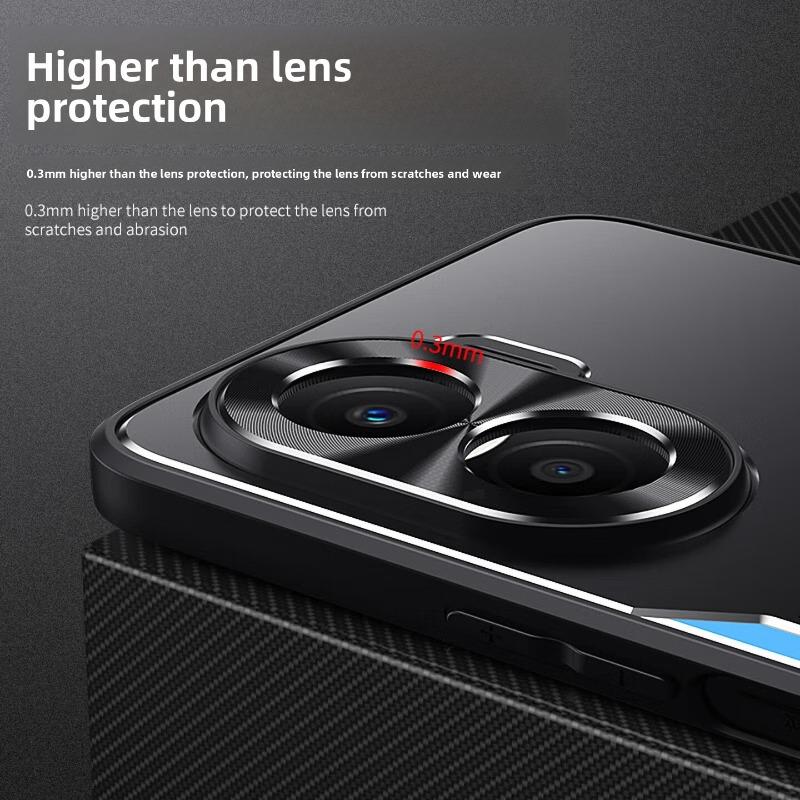 Business Matte Aluminum Alloy Case for POCO X8 Pro X8 Pro Max Redmi Turbo 5 5Max Shockproof Anti-Fingerprint Lens Protect Cover