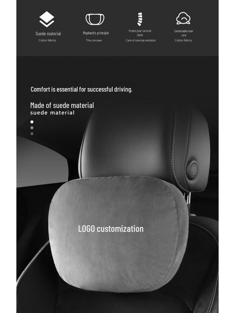 Lexus Headrest Cushion & Lumbar Support: LS350, LS460, LS600, LS500