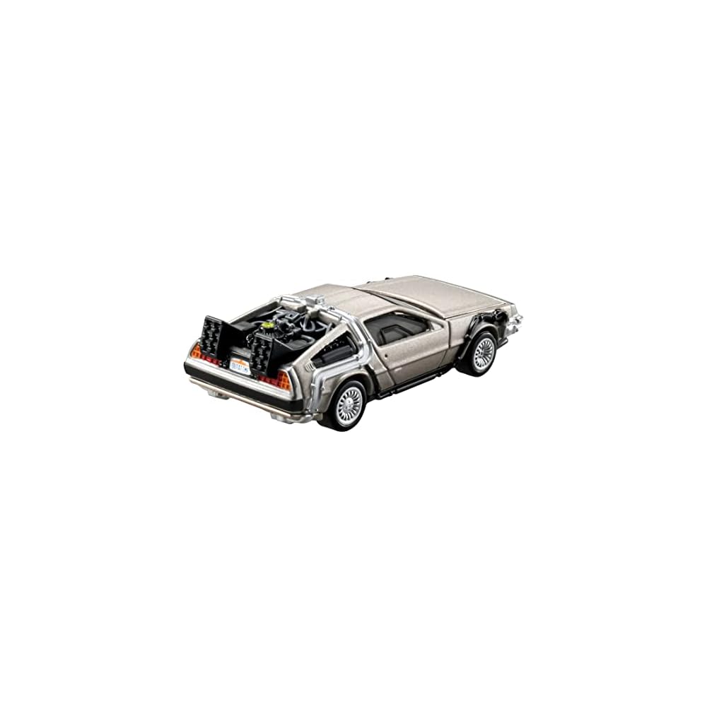 Takara Tomy Tomica Premium TP07 DeLorean Time Machine Diecast Model Car 1:64 Scale