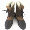 Vintage 80er-90er/LaCrosse/Leder-Schneestiefel/25.0cm/Braun/Isoliert/Wasserdicht/Hergestellt in den USA(GEBRAUCHT)