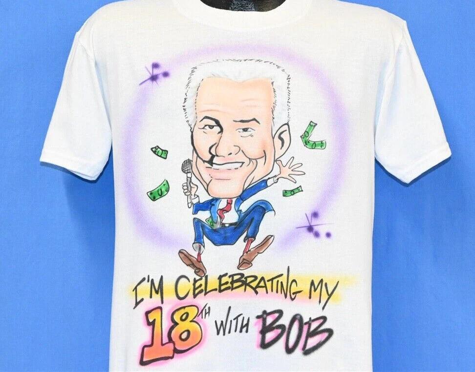 BOB BARKER CELEBRATING 18TH PRICE IS RIGHT SHIRT White Unisex