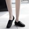 Summer Moccasin Beach Shoes Women Black Casual Weave Slip on Braided Blue Flats Sneakers Plus Size