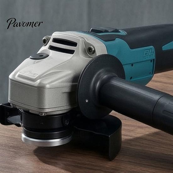 Construction Site Cutting Tool Lithium Brushless Angle Grinder, Adjustable Speed High Torque Electric Grinder Tool, 950W 8000RPM Cordless with