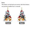 Hanging Santa Hat Cats Pendant Flat Christmas Decorations  Xmas Gifts