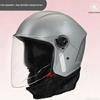 Unisex Winter Half Helmet for Electric Motorcycles - All-Season Cold Protection, Warm, 3C Certified