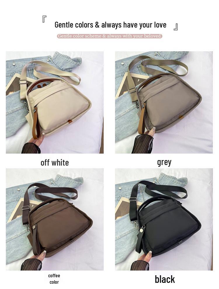 Stylish Women's Nylon Crossbody Bag: High-Capacity, Versatile & Chic