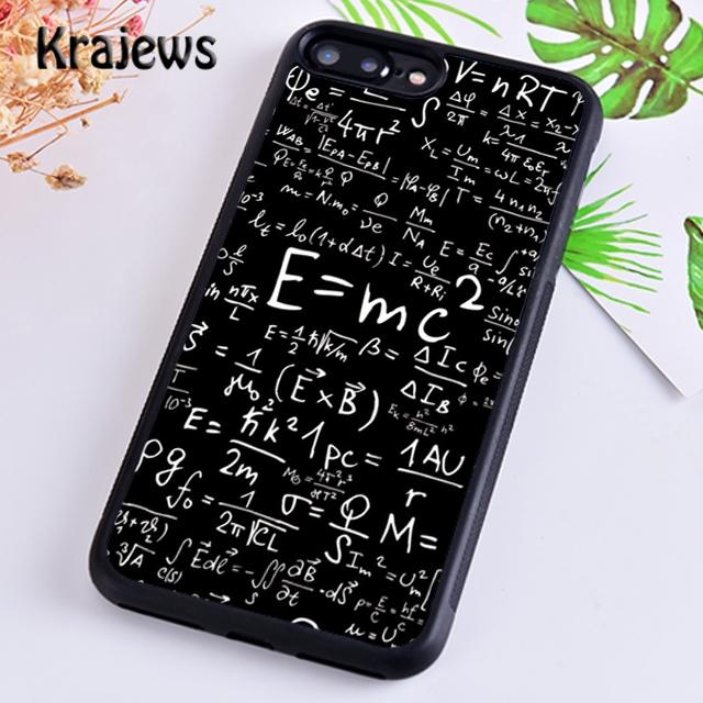 Physic Equations E=mc2 Math Phone Case Cover For iPhone 17 Air 16 15 14 Plus 11 12 13 Pro Max Coque Shell Fundas
