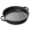 Desirable Cast Iron Sukiyaki Pot, Uncoated, Gas and Induction Compatible (Inner Diameter 28cm)