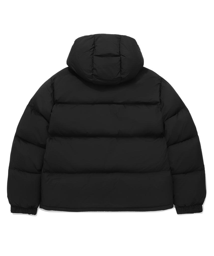 Covernat 24Fw Rds Civic Origin Hooded Short Puffer Black